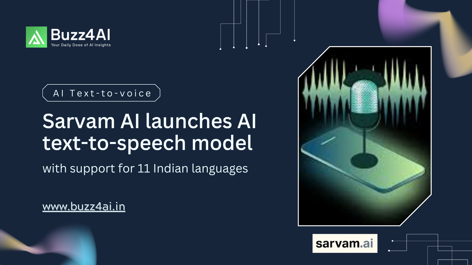 Sarvam AI launches AI text-to-speech model